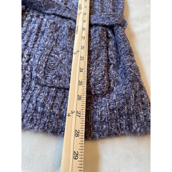 NWT Carducci Womens XL Cable Knitted Very Soft Cardigan Sweater Corpcore - Picture 6 of 10
